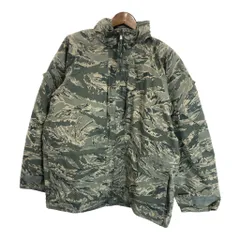 00年代 米軍実物 U.S.AIRFORCE APECS GORETEXパーカージャケット ミリタリー ABUカモ (メンズ X-LARGE REGULAR) 中古 古着 S4677