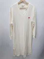 ◇ FILA フィラ 長袖 ロング丈 ワンピース サイズM アイボリー系 レディース E  【1405140005325】のサムネイル