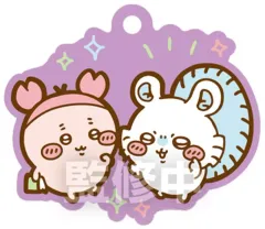 【中古】食玩 キーホルダー 古本屋＆モモンガ 「ちいかわぷっくりラバマスグミ3」