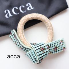 極美品】アッカ acca オードリー ヘアゴム ゴム ドレスポニー - メルカリ