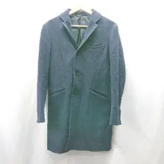 ■ ⊇ SUIT SELECT スーツセレクト 長袖 チェスターコート サイズS ネイビー系 メンズ E  【1502200004530】のサムネイル