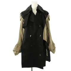【定価¥85,800】新品 ANREALAGE トレンチコート 46 ANREALAGE｜ダブルフロントトレンチコート