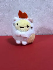 すみっコぐらし　マスコット　えびふらいのしっぽ　ぽかぽかねこびより