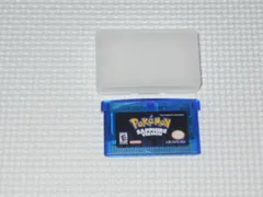 GBA☆POKEMON SAPPHIRE VERSION 海外版 北米版 端子清掃済 カセット 