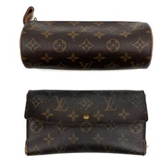 【2点まとめ】LOUIS VUITTON　ルイヴィトン　M61215　M47525　モノグラム　財布　ペンケース　小物