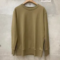 #새상품 MM6 Maison Margiela(メゾンマルジェラ) レディース トレーナー クルーネック カーキ ー E110504
