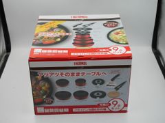 サーモス 取っ手のとれるフライパン9点セットAA IH対応