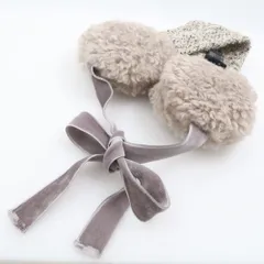 値下げ】CA4LA イヤーマフ 猫 黒 耳あて 値下げ】CA4LA イヤーマフ 猫