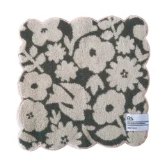 ☆ 花と鳥CH ☆ ワールドパーティー W by Wpc. ハンカチ スカラップ wpc ハンドタオル ミニタオルハンカチ 24cm タオルハンカチ ハンカチタオル ハンカチ タオル レディース おしゃれ 北欧 かわいい テキスタイル ふわふわ