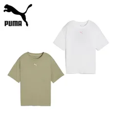 26新春 プーマ PUMA レディース W FLORAL CAT GRAPHIC Tシャツ 528309 トップス リラックスフィット 半袖 トレーニング ジム フィットネス