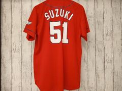 カープ Carp 鈴木誠也 ユニフォーム ビジター - メルカリ