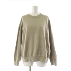 オーラリー AURALEE ELASTIC HIGH GAUGE SWEAT エラスティックハイゲージススウェット トレーナー プルオーバー 1 ベージュ A20AP03NU AURALEE / オーラリー | ELASTIC HIGH GAUGE SWEAT P/O (メンズ