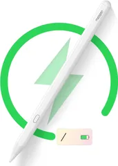 Metapen Pencil A11 iPad用 2018-2022 (高速充電、耐久性チップ2倍)  タッチペン iPad 極細 超高 メタペン タブレットペン 感度 誤作動防止 軽量 ペンシル 傾き感知 磁気吸着機能 耐摩 Type-C急速充電