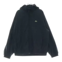 古着 LACOSTE ベロア トラックジャケット ダブルジップ 黒 M〜L LACOSTE ラコステ ベロア トラックジャケット - メルカリ