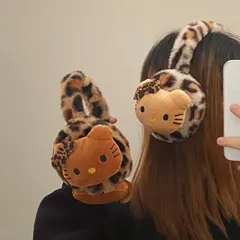 サンリオ ハローキティ ヒョウ柄 イヤーマフ レオパード - メルカリ