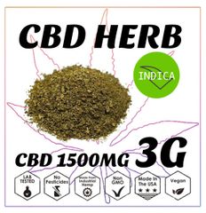 CBDハーブ 3g 高濃度1500mg StrawberryShortcake