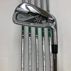 【美品】ゼクシオエックス(2022) eks アイアンセット 5本 6-P DUNLOP ダンロップ ゼクシオ X-eks アイアンセット 5本組(6-P