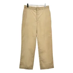80年代 USA製 Dickies ディッキーズ ワークパンツ ベージュ(メンズ W36 L32)中古 古着 V0649