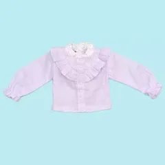 【新品】ドールアクセサリー 22cm用 三角ヨークブラウス(ラベンダー) 「Blythe-ブライス-」 Dear Darling fashion for dolls