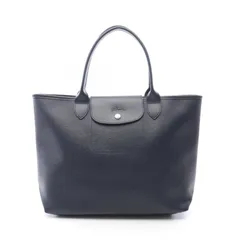 ロンシャン Longchamp トートバッグ プリアージュ シティ 10182HYQ556 ネイビー PVCコーティングキャンバス レザー ル プリアージュトートバッグ レディース 新品のサムネイル