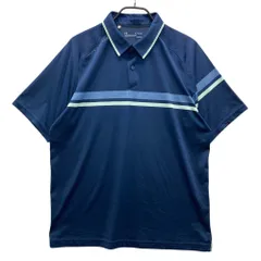 サイズ：XL UNDER ARMOUR アンダーアーマー  半袖ポロシャツ  ネイビー系 [240101476927] ゴルフウェア メンズ ストスト