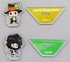 【中古】アクリルスタンド・アクリルパネル リボーン＆ランボ アクリルスタンド 天野明展描きおろしver. 「家庭教師ヒットマンREBORN!」 天野明展 The Charactersグッズ