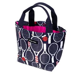 新商品 クイーンズ伊勢丹 保冷バッグ ネイビーピンク - メルカリ