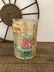 りりり サバ缶 リメ缶 リメイク缶 リメ鉢 ハンドメイド 3個 NO.039