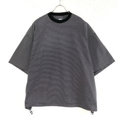 未使用 1PIU1UGUALE3 GOLF 3 ブラウン アームロゴモックネック