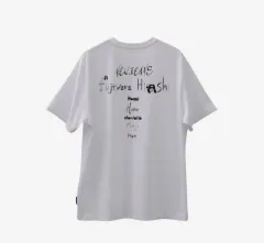 NewJeans x Hiroshi Fujiwara COLLER T-SHIRTS VER.2 (WHITE