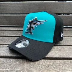 海外限定 Newera ニューエラ 9Forty A-Frame Aフレーム Marlins フロリダ マーリンズ キャップ (940-36)