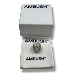 新品◉AMBUSH CLASSリングL シルバー×レッド AMBUSH(アンブッシュ) 通販サイト 【HEART CLASS RING】