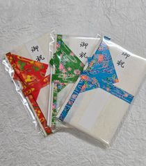 紅型和紙のお祝儀袋　月桃紙使用　沖縄素材