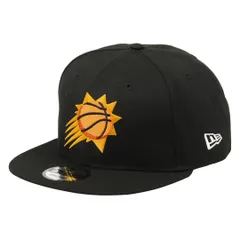 ニューエラ キャップ NEW ERA 9FIFTY NBA フェニックス・サンズ Phoenix Suns メンズ レディース 帽子 バスケットボール ロゴ スナップバック 男女兼用 ブラック
