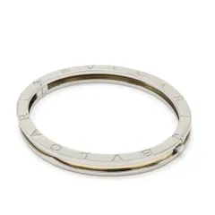 ♪美品！ブルガリBVLGARI♪バングル・ブレスレット BVLGARI ブルガリ バングル K18PGxSSブラックPVD B.zero1 ビー