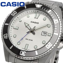 CASIO 腕時計 時計 ウォッチ カシオ スタンダード アナログ スポーツ 20気圧防水 MDV-107D-7AV メンズ シルバー メタルバンド 海外モデル [並行輸入品]