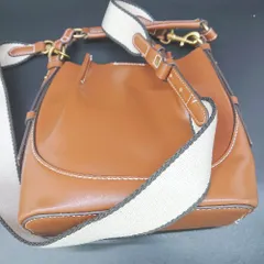 ◇ Θ◎ ZARA ザラ 2way ショルダー ハンドバッグ ショルダーバッグ キャメル レディース E  【1504240005430】