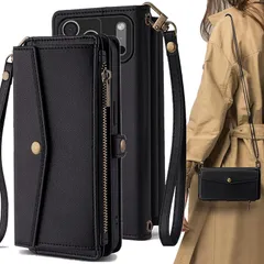 【新品】 Cobeimisr for iPhone 17 pro max ケース 手帳型 ショルダー 通用 【カードケース 一枚同梱】 iPhone17promax 用 いphone17promax アイフォン 17プロマックス ストラップケース アイホン 0