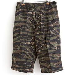 アボンタージ ファティーグショーツ ハーフパンツ タイガーカモ サイズ