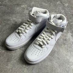 NIKE AIR FORCE 1 MID '07 White(シューレース付き) - メルカリ