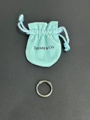 ティファニーバンドウィズリング 11号～12号　新品仕上げ　無傷未使用に近い TIFFANY&Co.】ティファニー コイル リング リング・指輪 バンド
