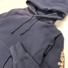 Champion リバースウィーブ パーカー フェードネイビー メンズM