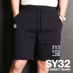 【SY32 by SWEET YEARS/エスワイサーティトゥバイスィートイヤーズ】SPIRAL KNIT SHORT PANTS / ショートパンツ / 15014【国内正規品】