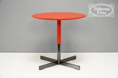ポルトローナ　フラウ　高級レザー　サイドテーブル　美品 PoltronaFrau（ポルトローナ・フラウ）サイドテーブル「レン」革