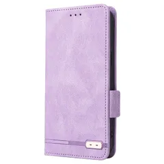 Xperia 10 IV ケース 手帳 SO-52C SOG07 エクスペリア10 マーク4  スマート レザー 手帳 ケース 【Color】 パープル