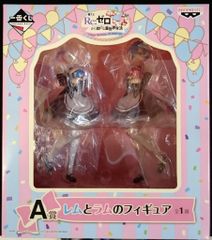 반프레스트 이치 반 쿠지 Re : 처음부터 시작하는 이세계 생활 Happy Birthday REM & RAM! A 상 렘 & 램 피규어