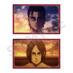 【新品・公式】進撃の巨人 ビジュアルカードセットB エレン 公式グッズ colleize