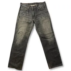 00s Levi's 502 先染 ブラックデニム