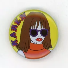 【中古】バッジ・ピンズ(女性) 藤井夏恋(イラスト) 缶バッジ 「E-girls LIVE TOUR 2018 ～E.G. 11～」