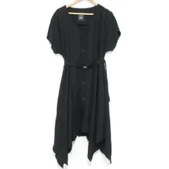 LIMI feu リミフゥ 19SS ロングシャツワンピース ブラック S 2025年最新】リミフゥ レディース ロングワンピースの人気